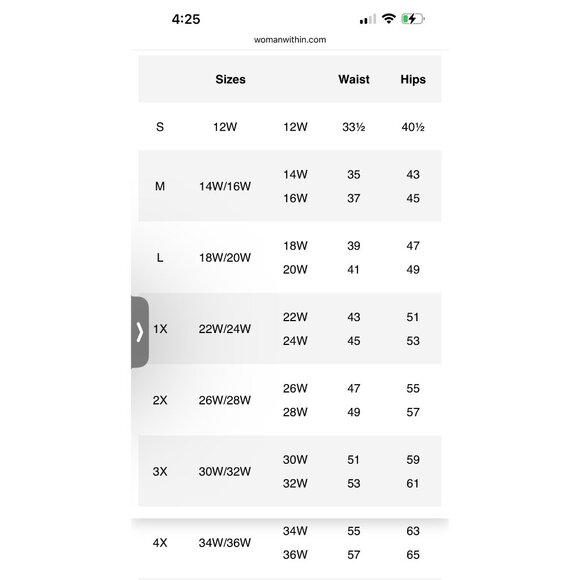 Woman Within NWOT Double Button Front Comfort Waistband Cargo Jean Sz 30 Petite - Picture 4 of 16